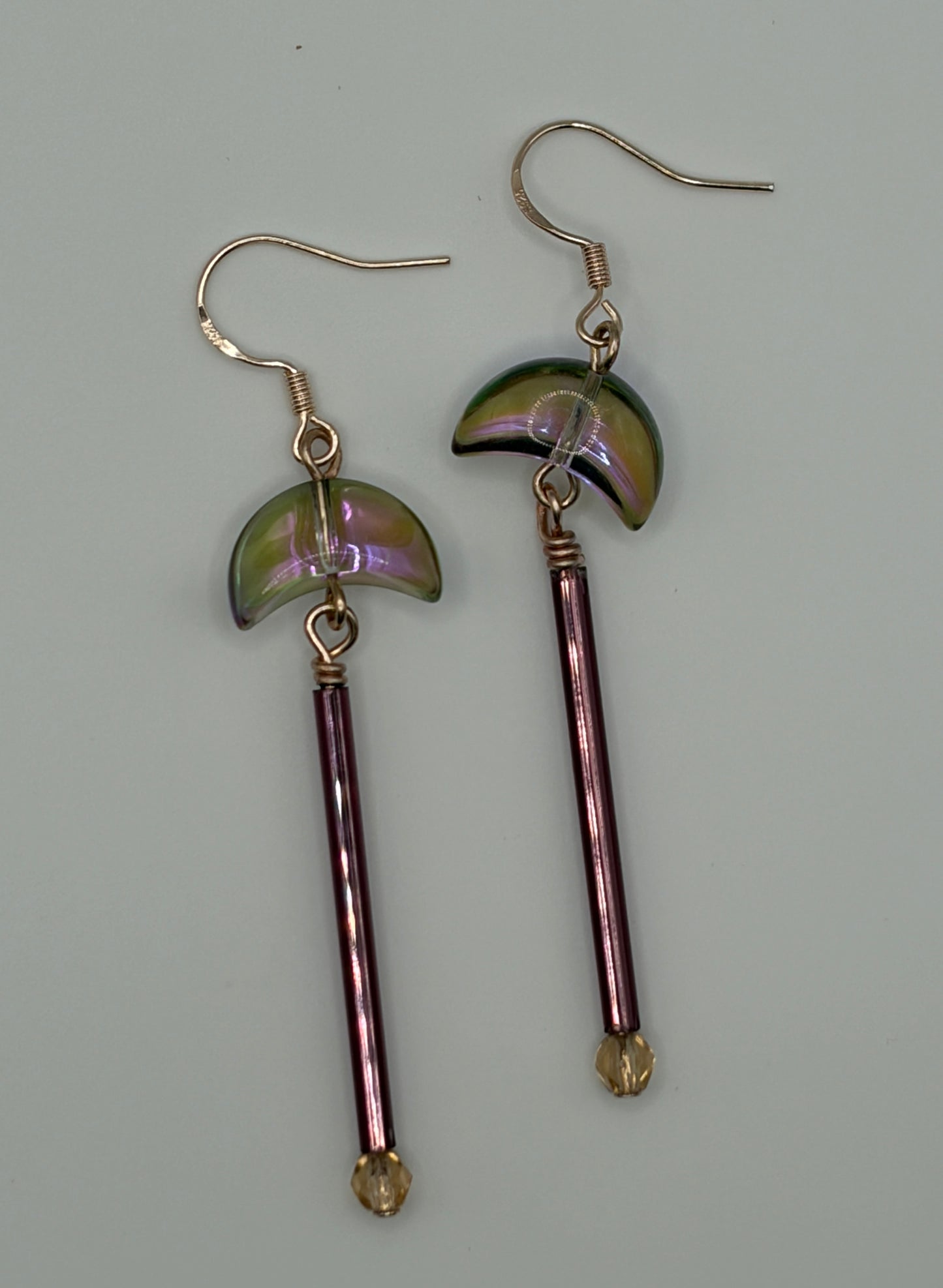 Earrings - Half-Moon Dangles 2