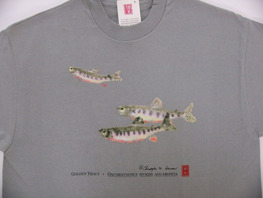 T-Shirt, Golden Trout, Green