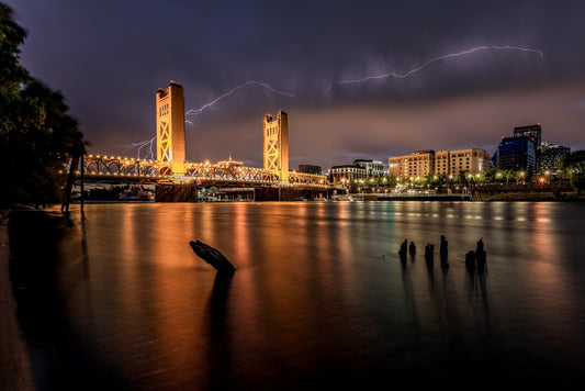 Tower Strike - 8.5 X 11 Matt Print