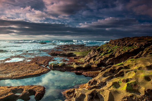 Ocean Storm 8.5x11 Mat Print