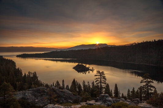 Smokey Bay, 13 X 19 Double Mat Print