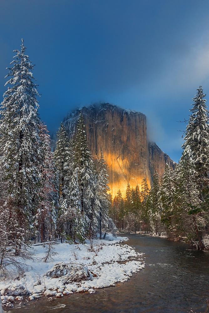 Winter View - 13 X 19 Mat Print