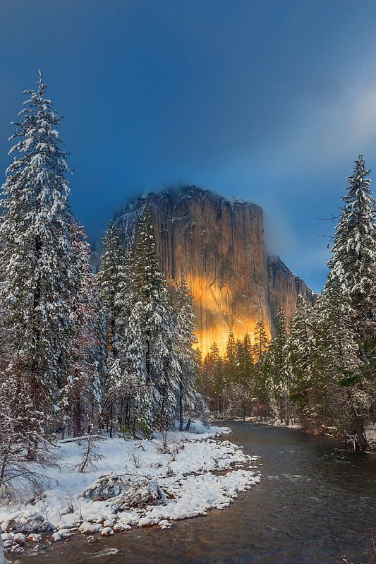 Winter View - 13 X 19 Mat Print