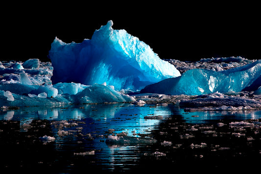 Blue Ice 13 X 19 Mat Print