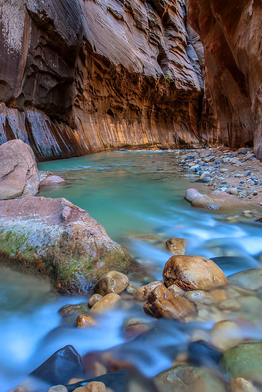 Flow Gently Past 13 X 19 Mat Print