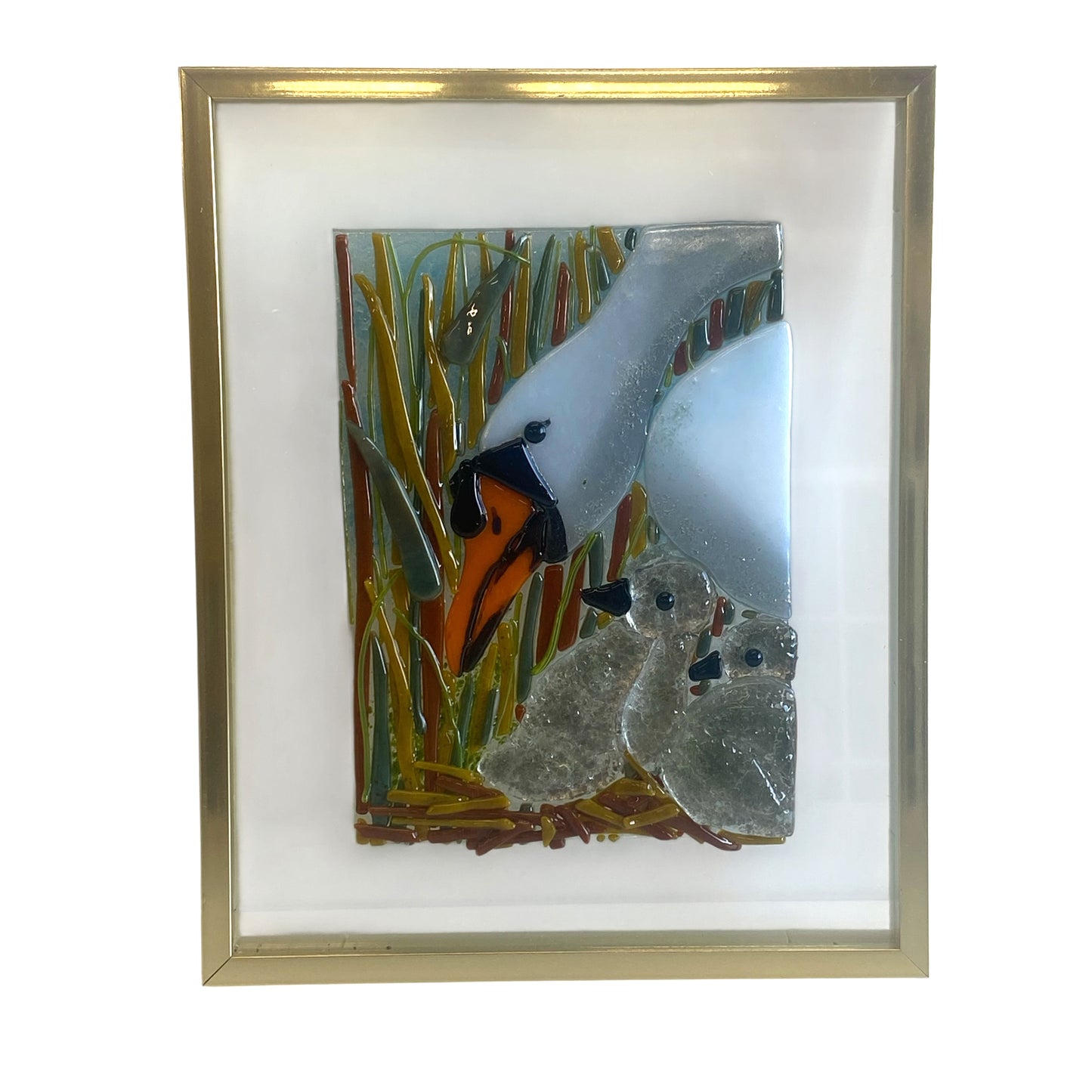 8 X 10Swan With Cygnets