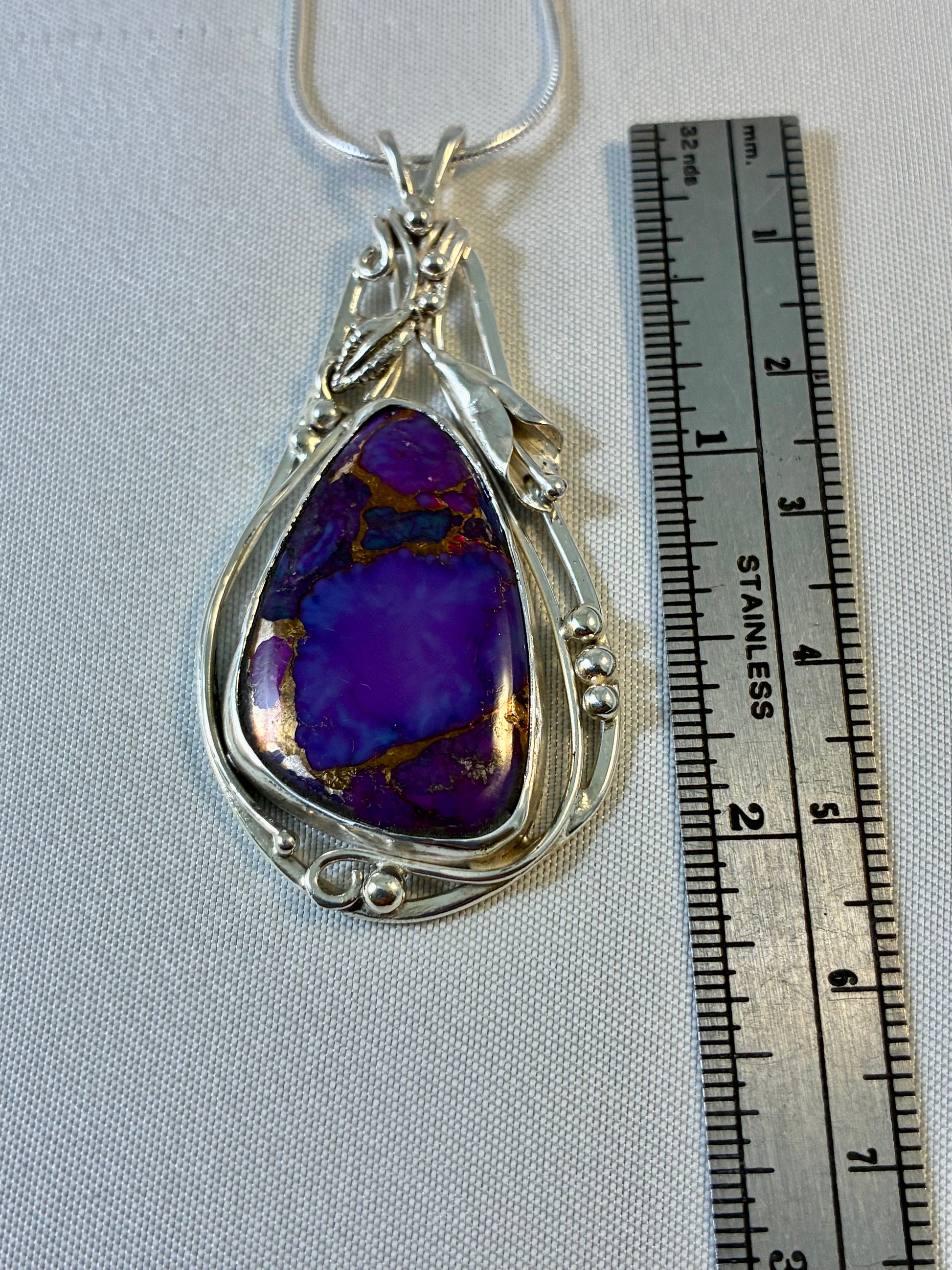 Mohave Turquoise Lily/Leaf Freeform OL