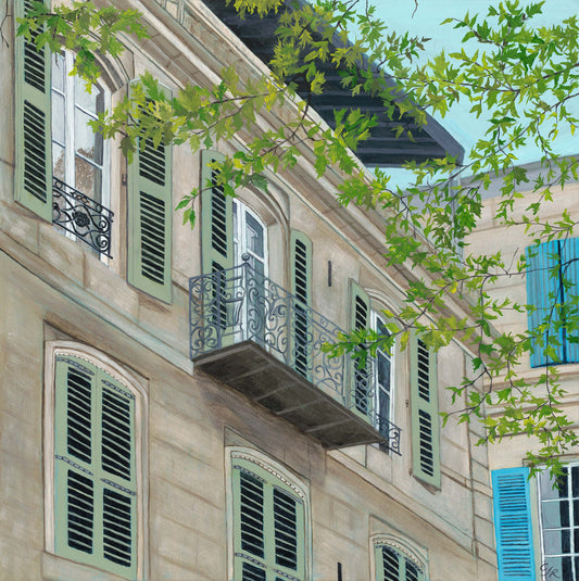 Gallery A Balcony in Arles 20X20