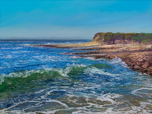 Emerald, oil on canvas