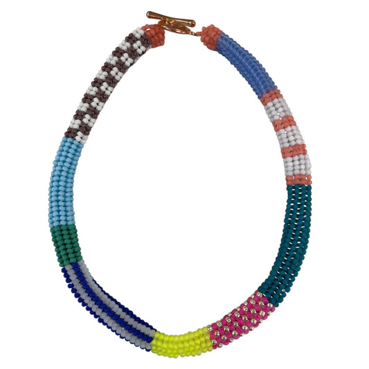 Herringbone Necklace - Playful Pattern