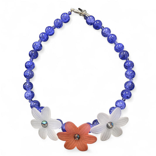 Necklace - Statement Flowers
