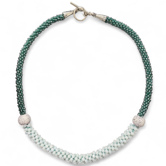 Necklace - Kumihimo With Accents