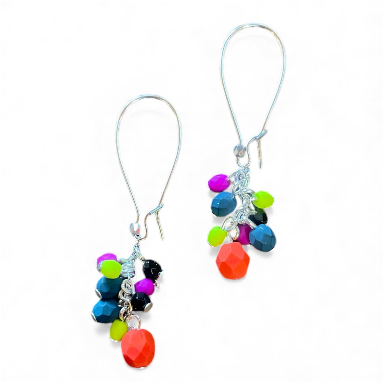 EArrings - Neon Multi-Faceted