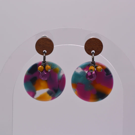 Jewel-tone Circles