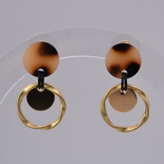 Tortoise Shell With Brass