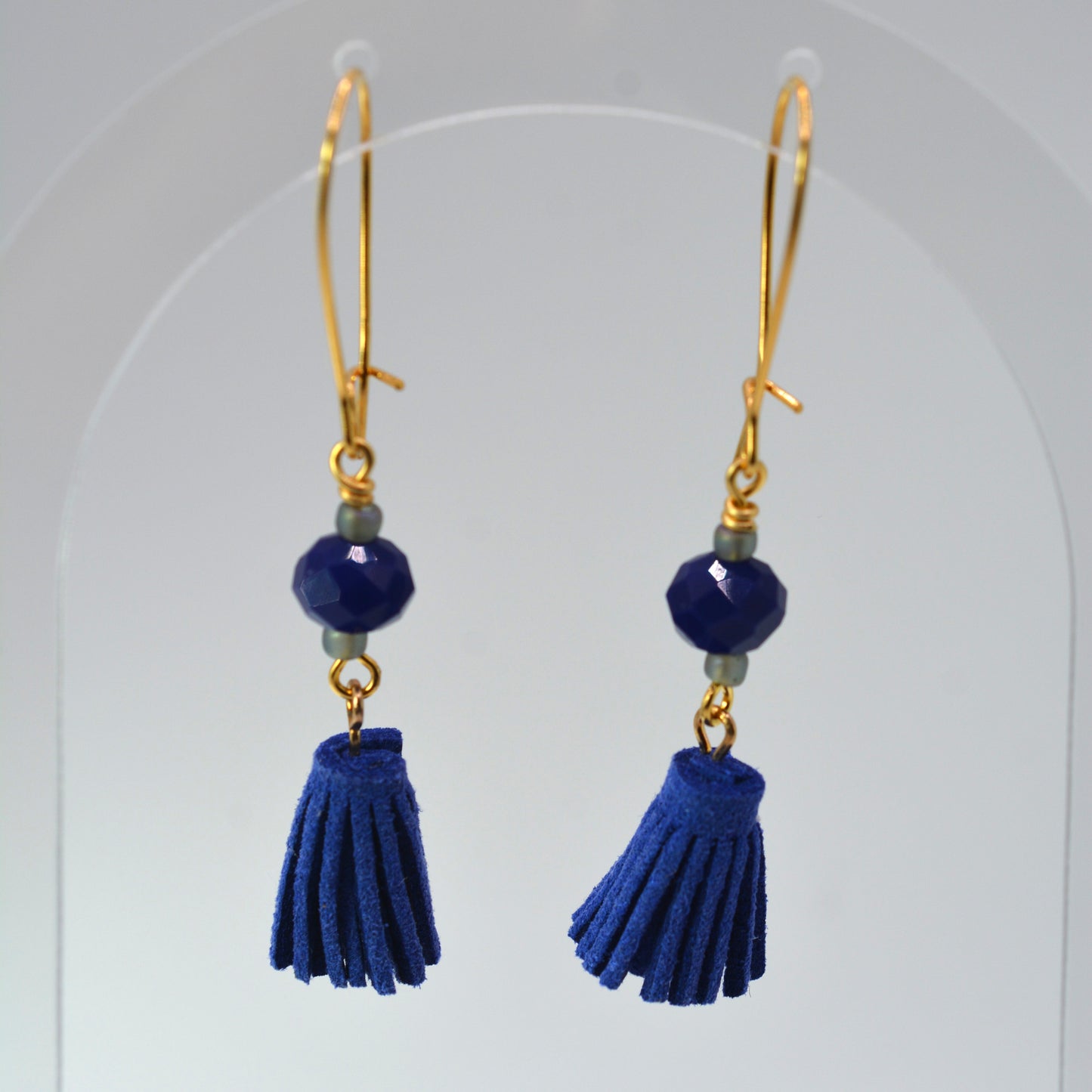 Rich Blue Tassles
