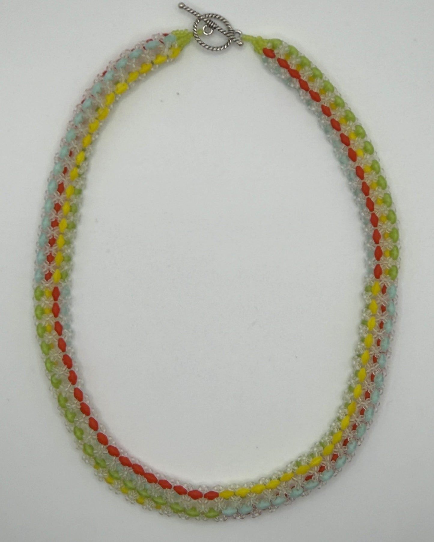 Superduo Necklace - Multi Quadrant