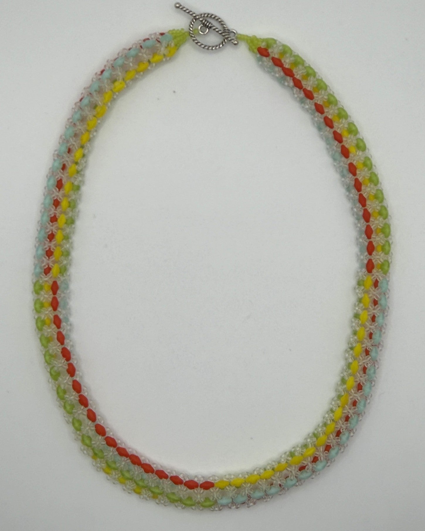 Superduo Necklace - Multi Quadrant