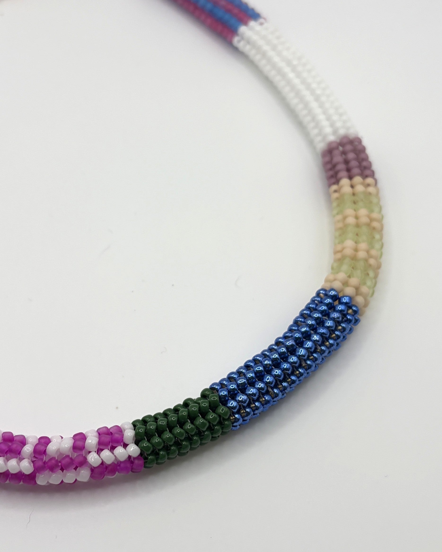 Herringbone Necklace - Playful Pattern 6