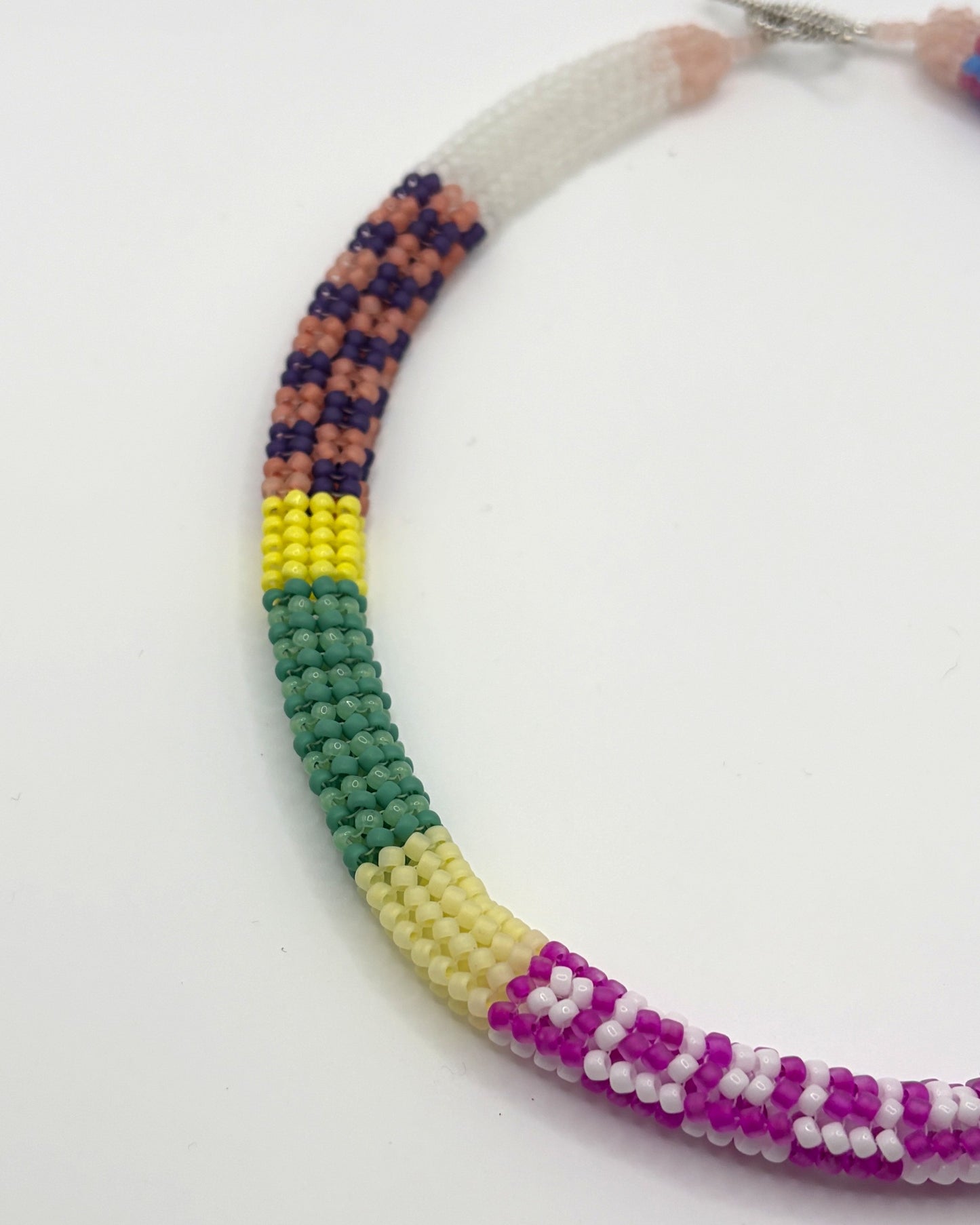 Herringbone Necklace - Playful Pattern 6
