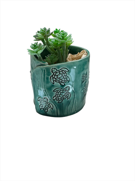 Succulent Pot Turtles 3" High