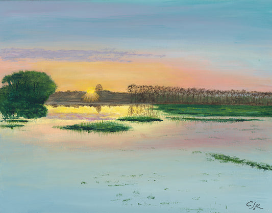 PAINTING 11X14 REFLECTIONS