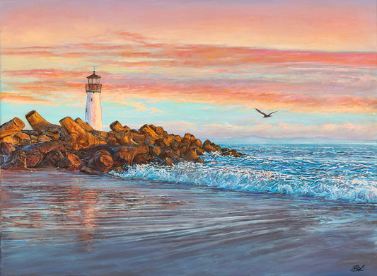The Light Bringer, print on canvas