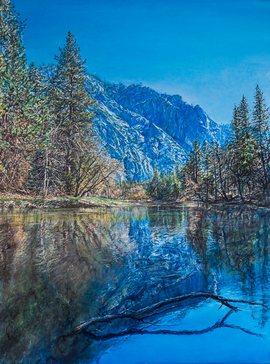 Quiet Grandeur, Giclee Print On Canvas