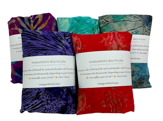 Therapeutic Rice Pillow
