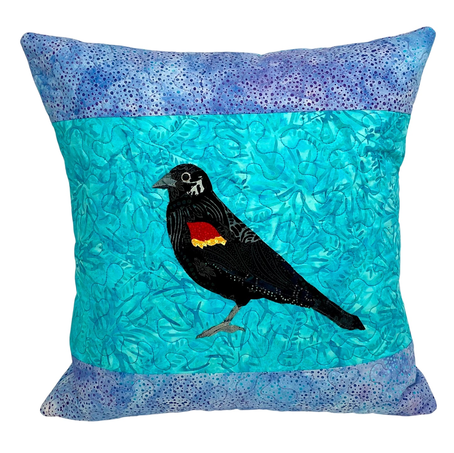 Red Winged Black Bird - Left Faciing