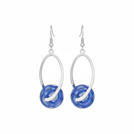 Lampwork Large Earrings