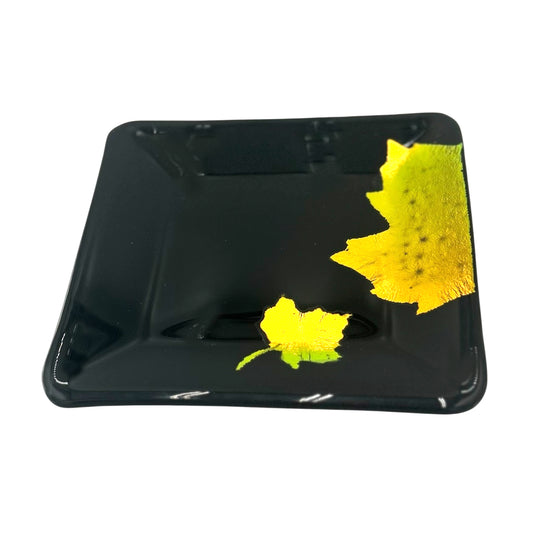 Square Small Plate Maple