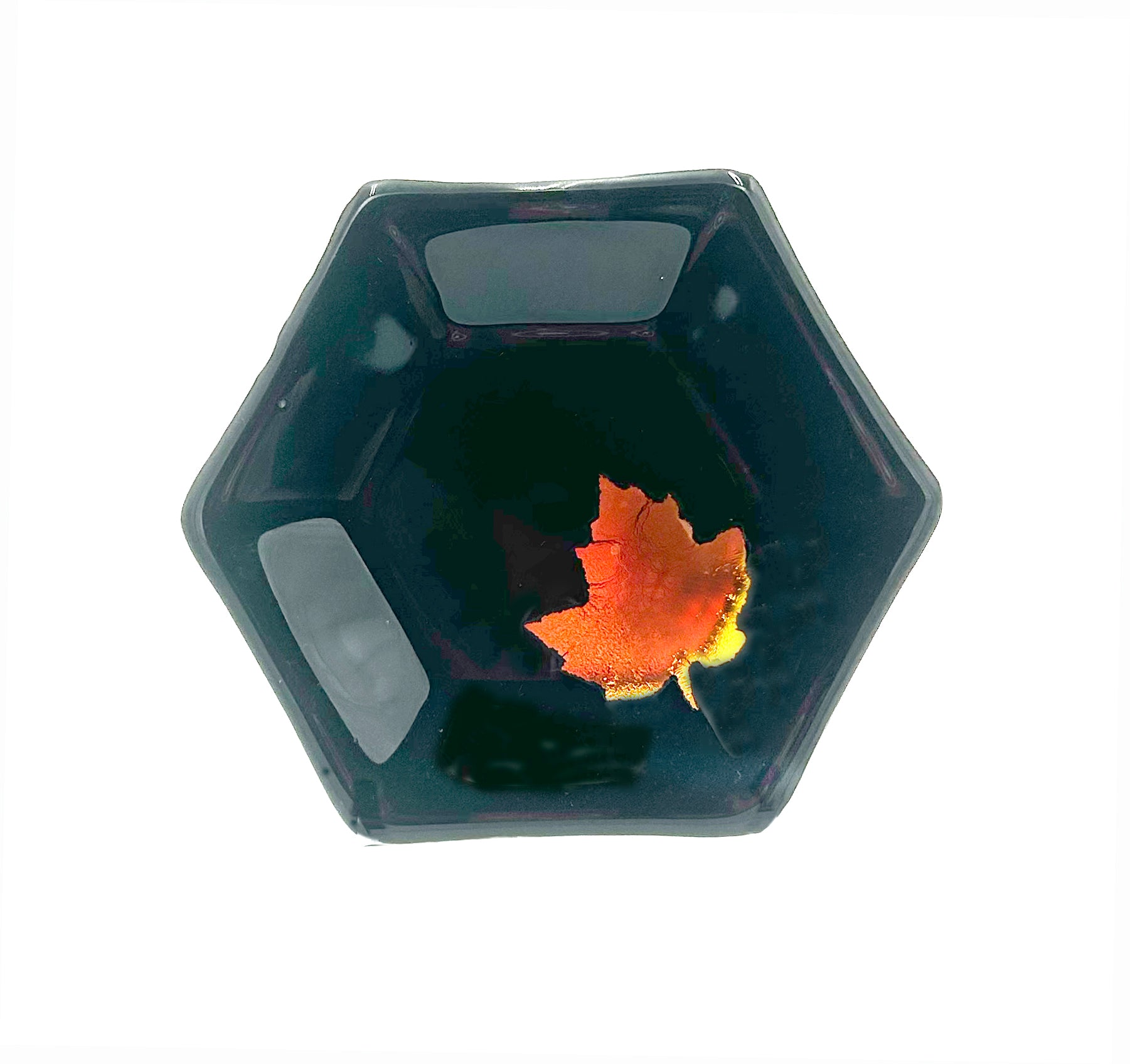 Hexagon Maple Plate Sm